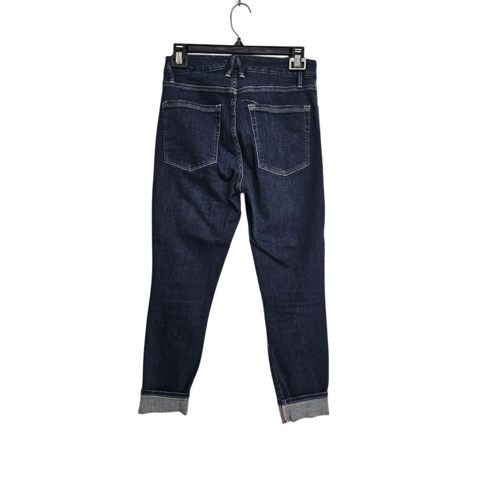 Good American Jeans Blue Denim Good Legs Crop Womens 27 (4) - Picture 4 of 9